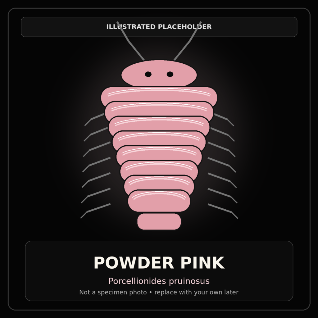 Powder Pink Laurarium colony photograph