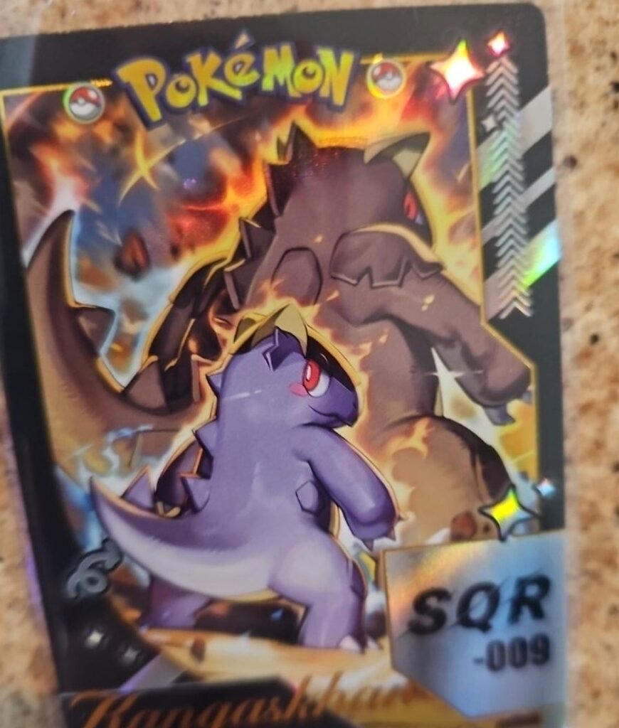Houndoom Art Card photographed in the Laurarium Card Garden collection