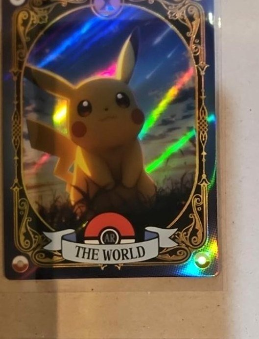 Pikachu — The World photographed in the Laurarium Card Garden collection