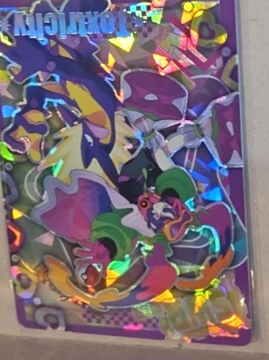 Toxtricity Art Card photographed in the Laurarium Card Garden collection