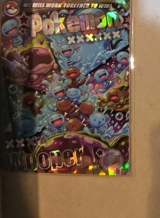 Wooper Party photographed in the Laurarium Card Garden collection